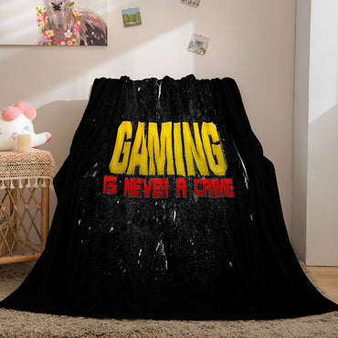 Gamer Cosplay Flannel Blanket Throw (Online Order Only)