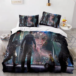 Game Cyberpunk 2077 Bedding Set Cosplay Quilt Cover Without Filler (Online Order Only)