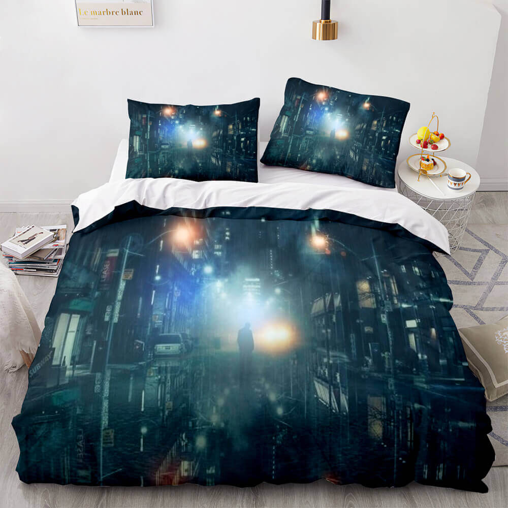 Game Cyberpunk 2077 Bedding Set Cosplay Quilt Cover Without Filler (Online Order Only)