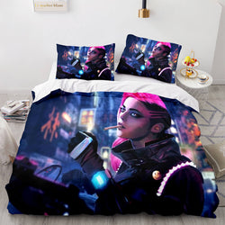 Game Cyberpunk 2077 Bedding Set Cosplay Quilt Covers Without Filler (Online Order Only)