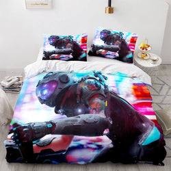 Game Cyberpunk 2077 Bedding Set Cosplay Quilt Covers Without Filler (Online Order Only)