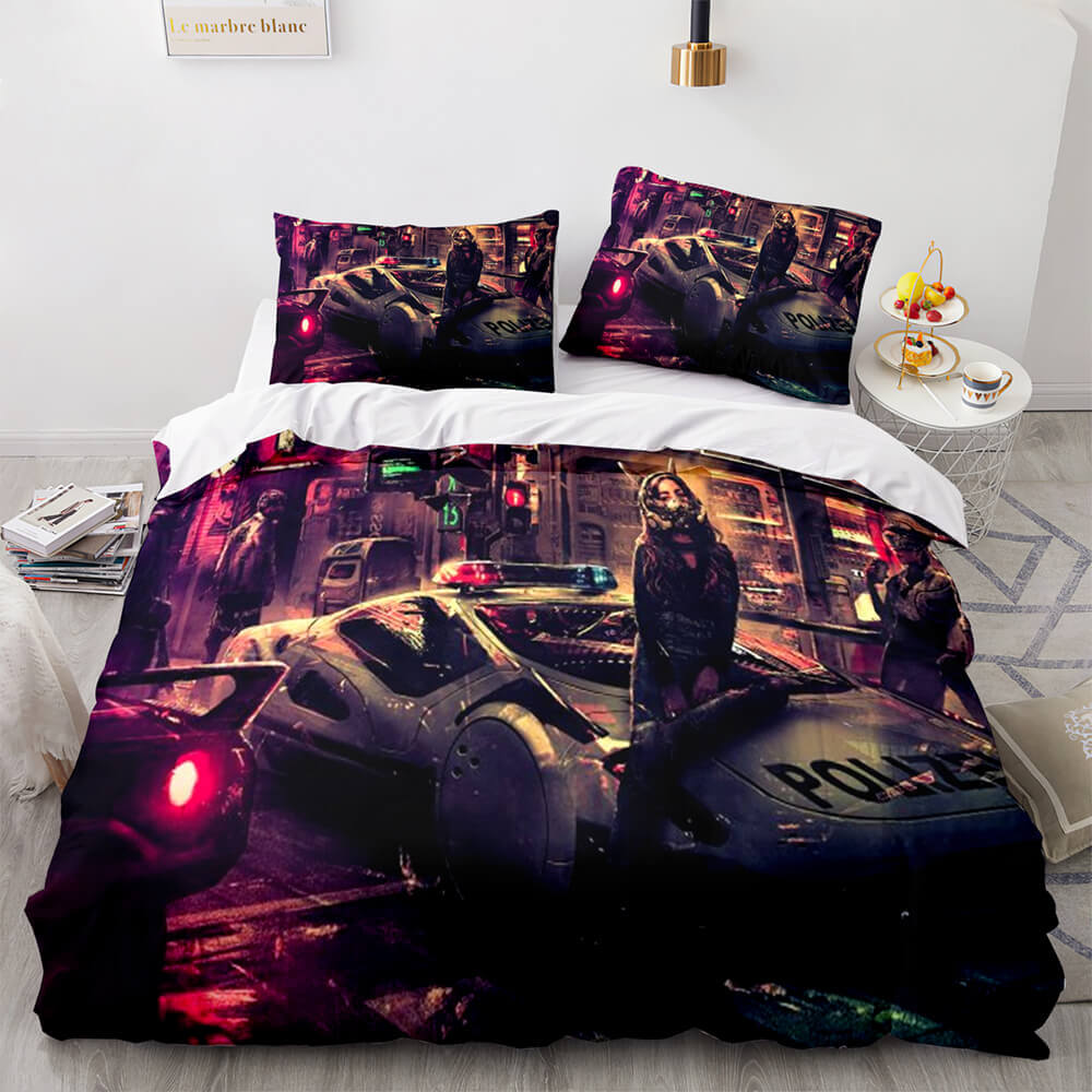 Game Cyberpunk 2077 Bedding Set Quilt Covers Without Filler (Online Order Only)