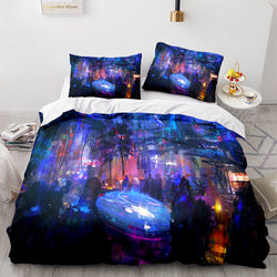 Game Cyberpunk 2077 Bedding Set Quilt Covers Without Filler (Online Order Only)