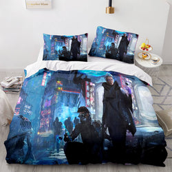 Game Cyberpunk 2077 Bedding Set Quilt Covers Without Filler (Online Order Only)
