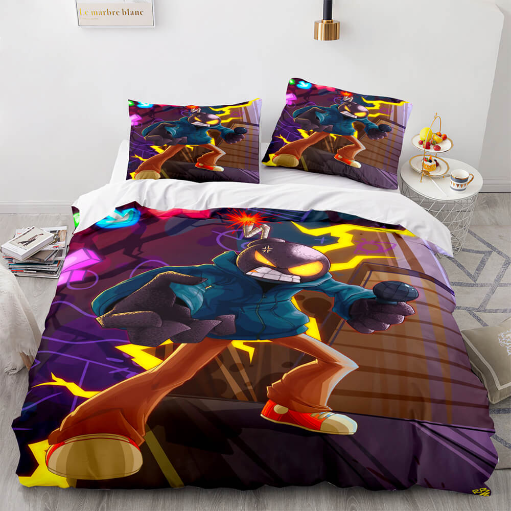 Game FNF Whitty Bedding Sets Soft Quilt Covers (Online Order Only)