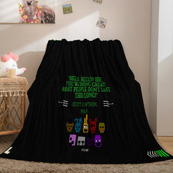 Game Five Nights at Freddy's Cosplay Blanket Flannel Caroset Throw (Online Order Only)