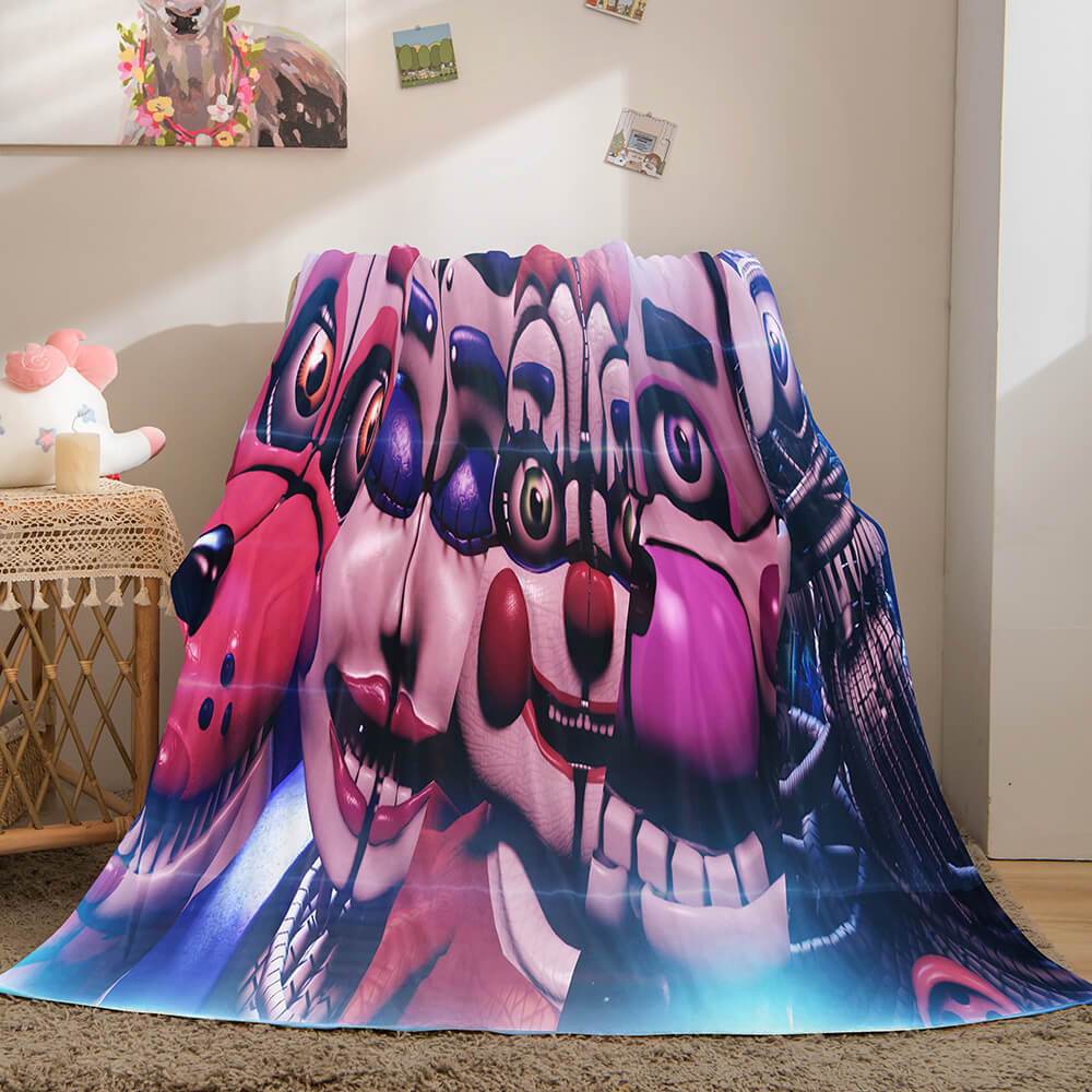 Five Nights at Freddy's Flannel Fleece Blanket (Online Order Only)