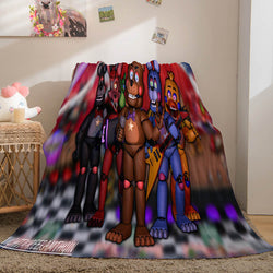 Game Five Nights at Freddy's Cosplay Blanket Flannel Caroset Throw (Online Order Only)