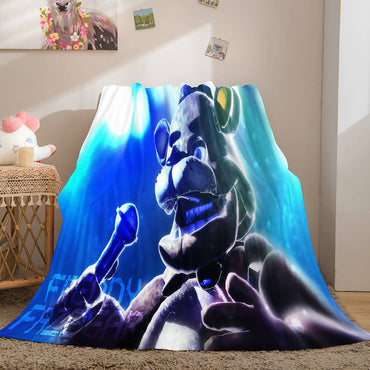 Game Five Nights at Freddy's Flannel Caroset Throw Cosplay Blanket (Online Order Only)