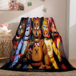 Game Five Nights at Freddy's Flannel Caroset Throw Cosplay Blanket (Online Order Only)