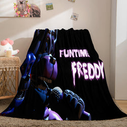 Game Five Nights at Freddy's Flannel Caroset Throw Cosplay Blanket (Online Order Only)