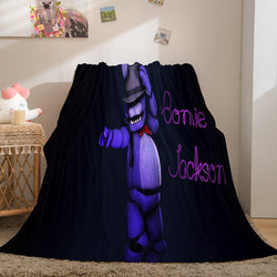 Game Five Nights at Freddy's Flannel Caroset Throw Cosplay Blanket (Online Order Only)