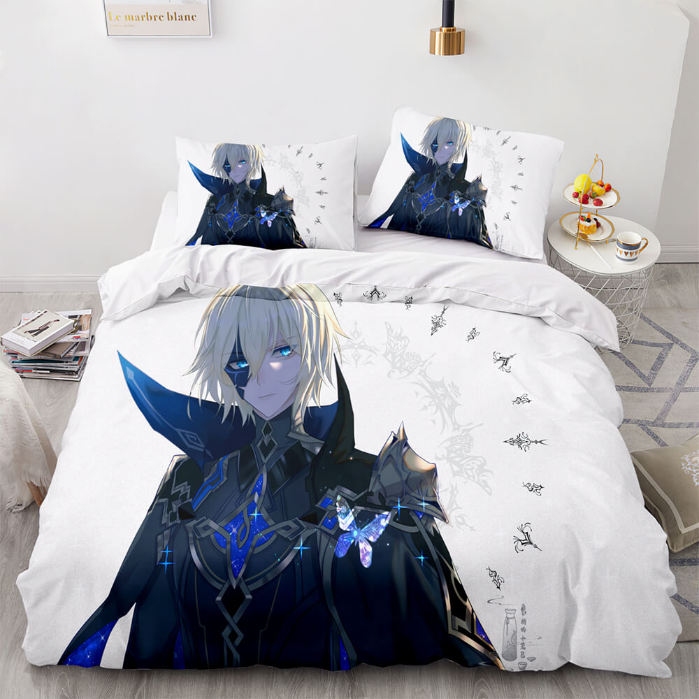 Game Genshin Impact Bedding Set Quilt Cover (Online Order Only)