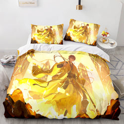 Game Genshin Impact Bedding Set Quilt Cover (Online Order Only)