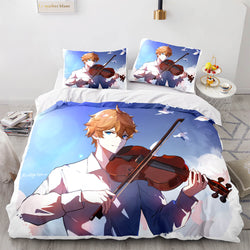 Game Genshin Impact Bedding Set Quilt Cover (Online Order Only)