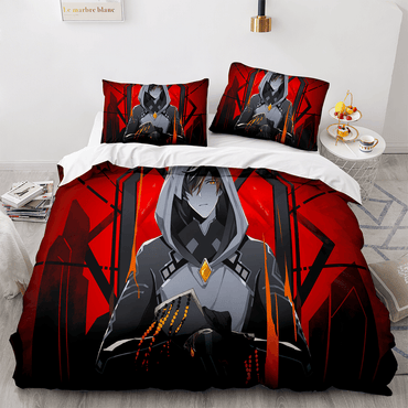 Game Genshin Impact Bedding Set Quilt Cover (Online Order Only)