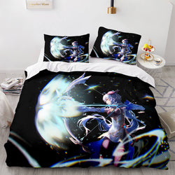 Game Genshin Impact Bedding Set Quilt Cover (Online Order Only)