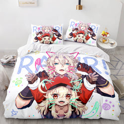 Game Genshin Impact Bedding Set Quilt Cover (Online Order Only)