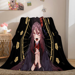 Game Genshin Impact Flannel Caroset Throw Cosplay Blanket (Online Order Only)