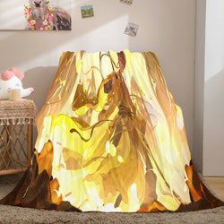 Game Genshin Impact Flannel Caroset Throw Cosplay Blanket (Online Order Only)