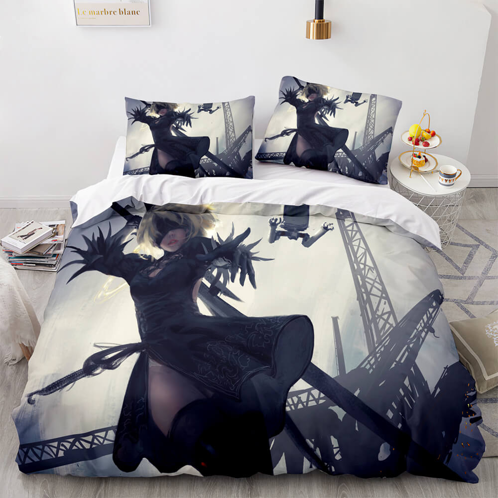 Game Ghost Knife Bedding Set Quilt Covers Without Filler (Online Order Only)