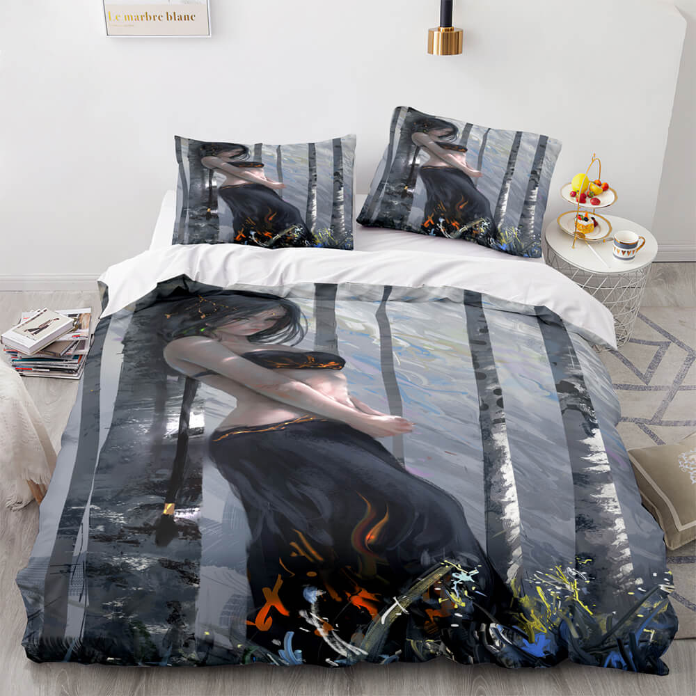 Game Ghost Knife Bedding Set Quilt Covers Without Filler (Online Order Only)