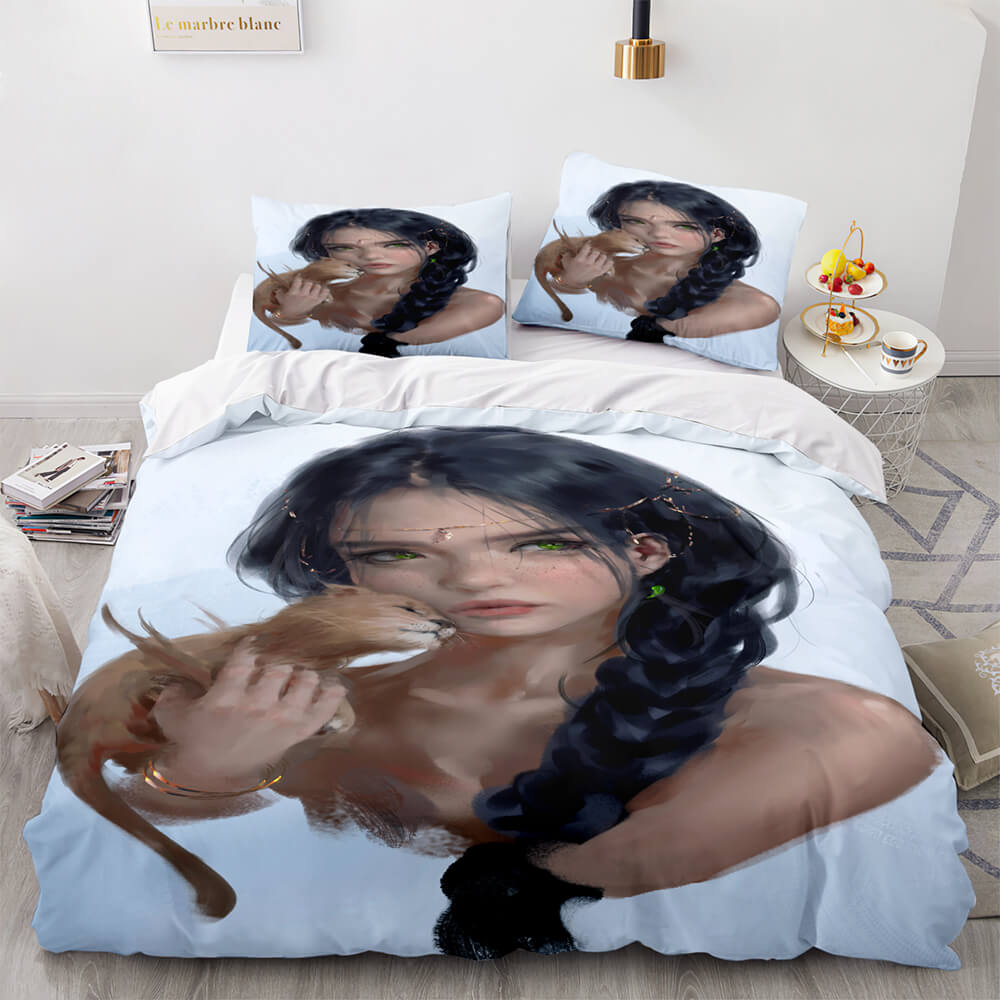 Game Ghost Knife Bedding Set Quilt Covers Without Filler (Online Order Only)