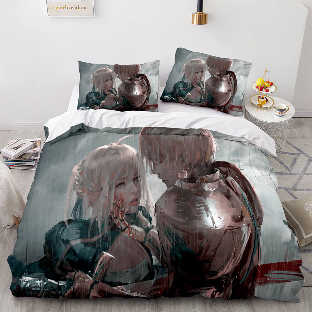 Game Ghost Knife Bedding Set Quilt Covers Without Filler (Online Order Only)