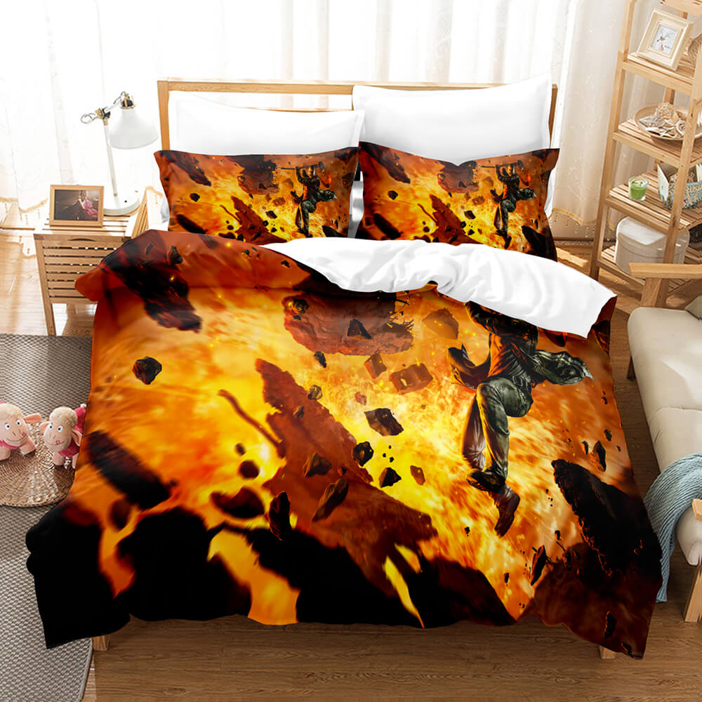 Game God Of War Cosplay Bedding Set Quilt Covers (Online Order Only)