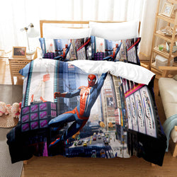 Game Marvels Spider-Man Bedding Sets Quilt Cover Without Filler (Online Order Only)