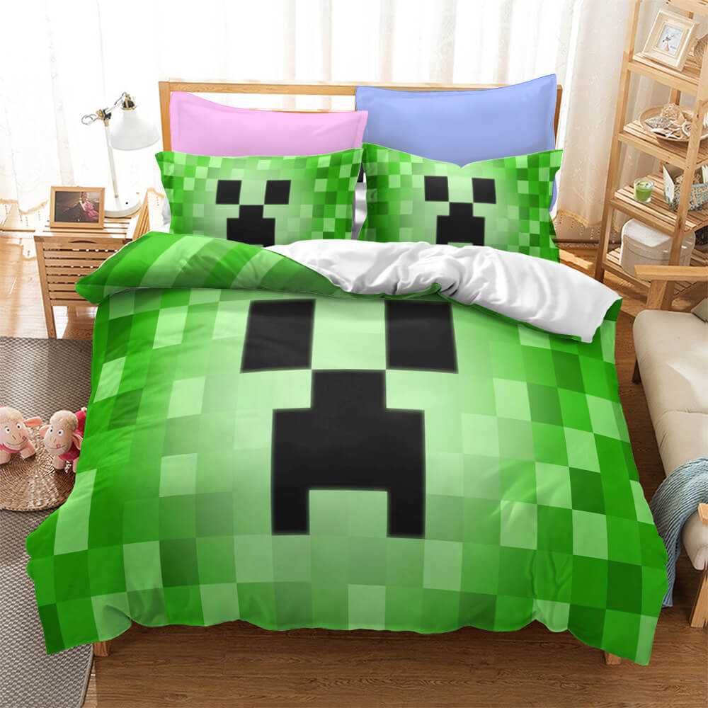 Game Minecraft Bedding Sets Quilt Cover Without Filler (Online Order Only)