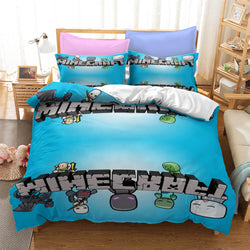 Game Minecraft Bedding Sets Quilt Cover Without Filler (Online Order Only)