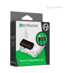 Game N' Charge Battery Kit (Black) Compatible With Xbox Series X® / Xbox Series S®/ Xbox One (Online Order Only)