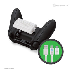 Game N' Charge Battery Kit (White) Compatible With Xbox Series X® / Xbox Series S®/ Xbox One (Online Order Only)