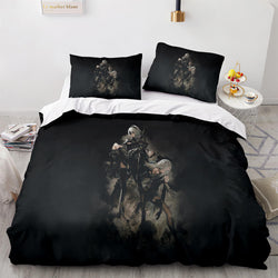 Game NieR Automata Cosplay Bedding Set Quilt Covers Without Filler (Online Order Only)
