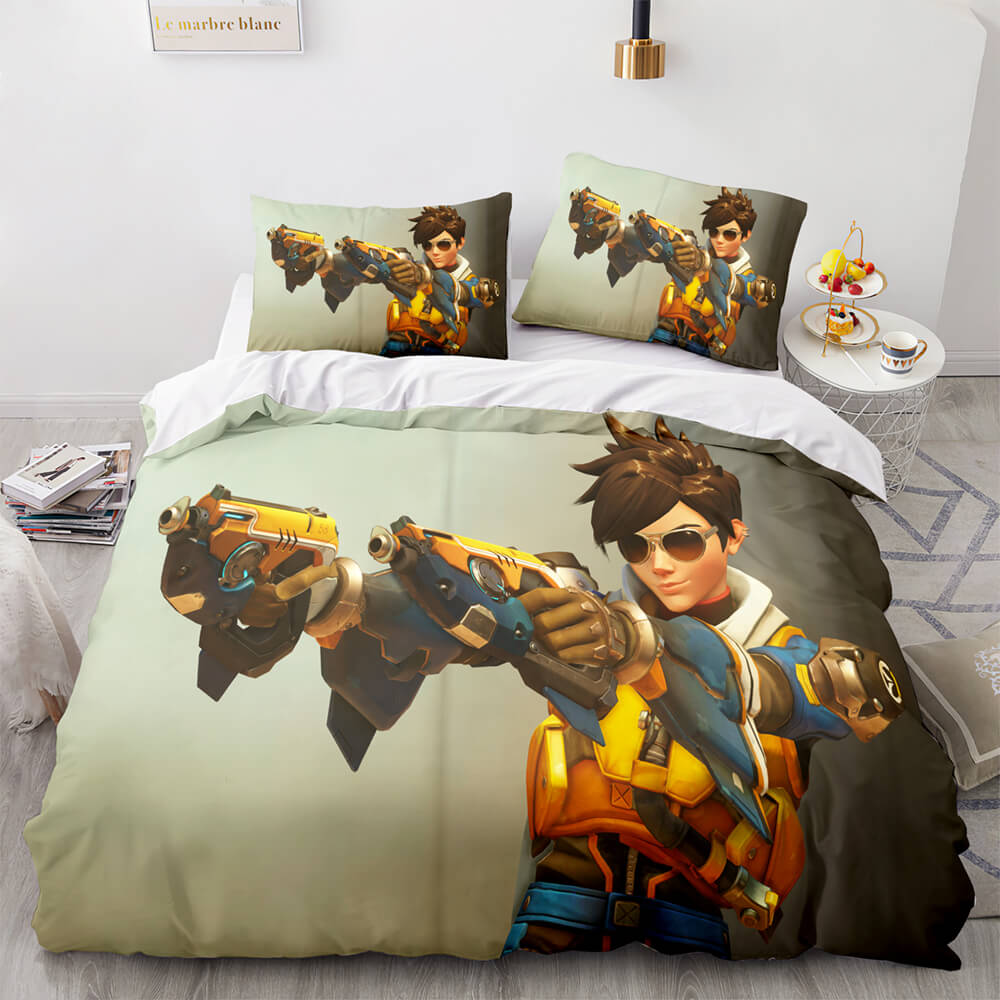 Game Overwatch Cosplay Bedding Set Quilt Covers Without Filler (Online Order Only)