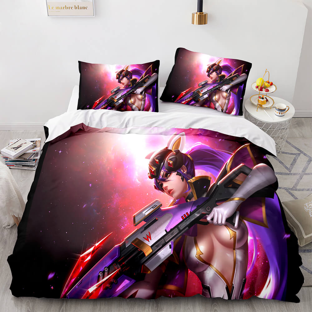 Game Overwatch Cosplay Bedding Set Quilt Covers Without Filler (Online Order Only)