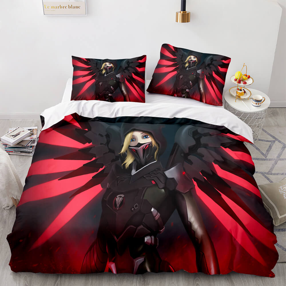 Game Overwatch Cosplay Bedding Set Quilt Covers Without Filler (Online Order Only)