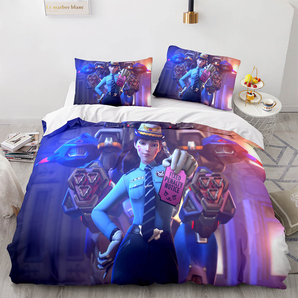 Game Overwatch Cosplay Bedding Set Quilt Covers Without Filler (Online Order Only)