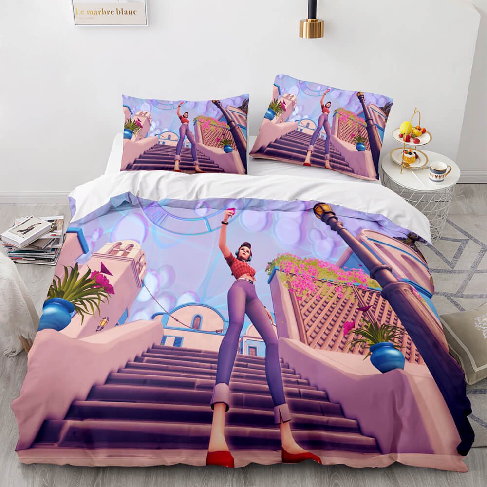 Game Overwatch Cosplay Bedding Set Quilt Covers Without Filler (Online Order Only)