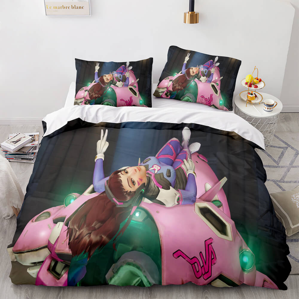 Game Overwatch Cosplay Bedding Set Quilt Covers Without Filler (Online Order Only)