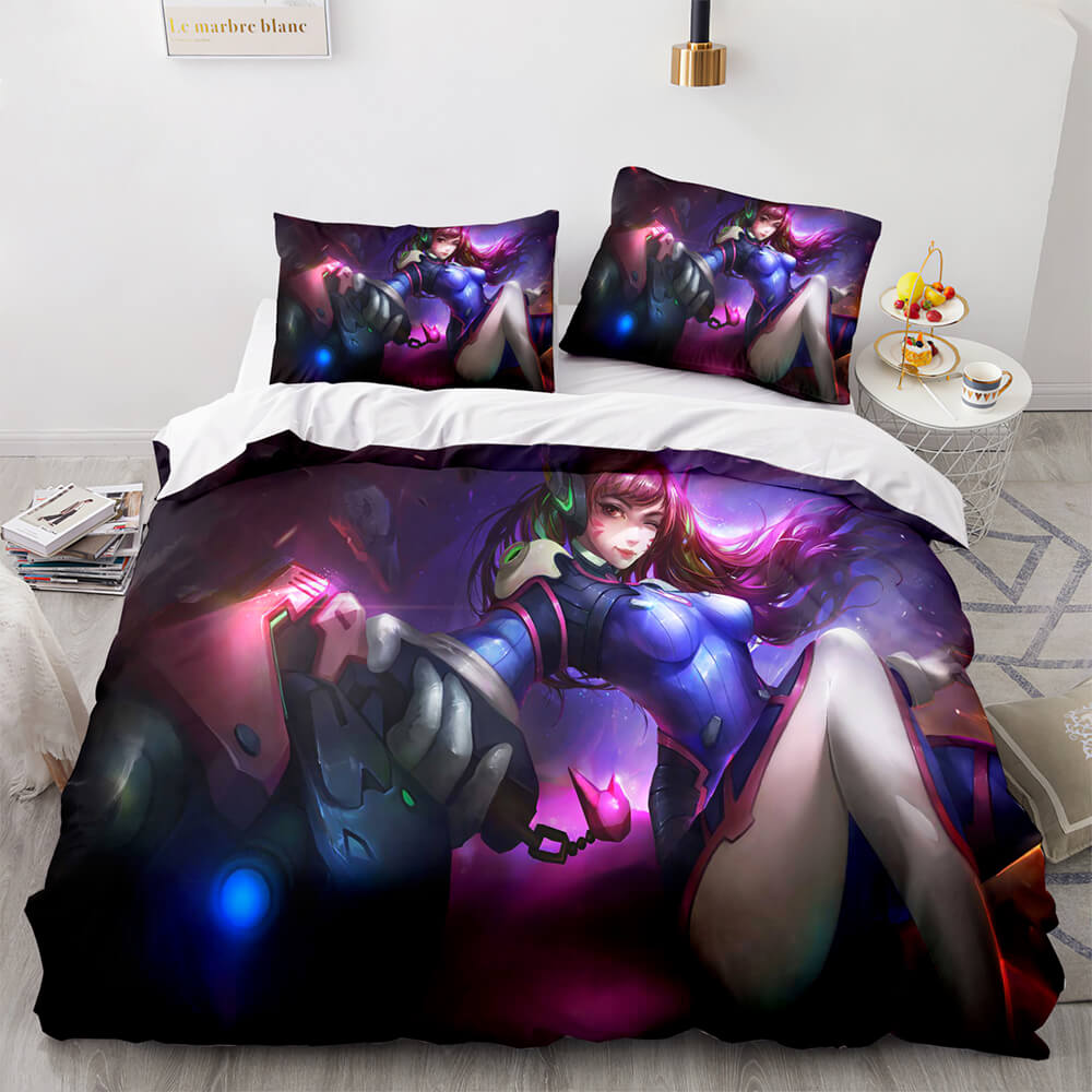 Game Overwatch Cosplay Bedding Set Quilt Covers Without Filler (Online Order Only)