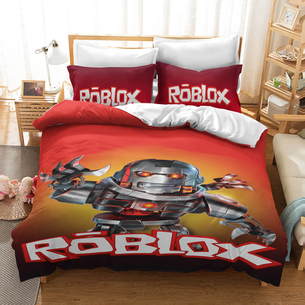 Game Roblox Cosplay Bedding Set Quilt Cover Without Filler (Online Order Only)