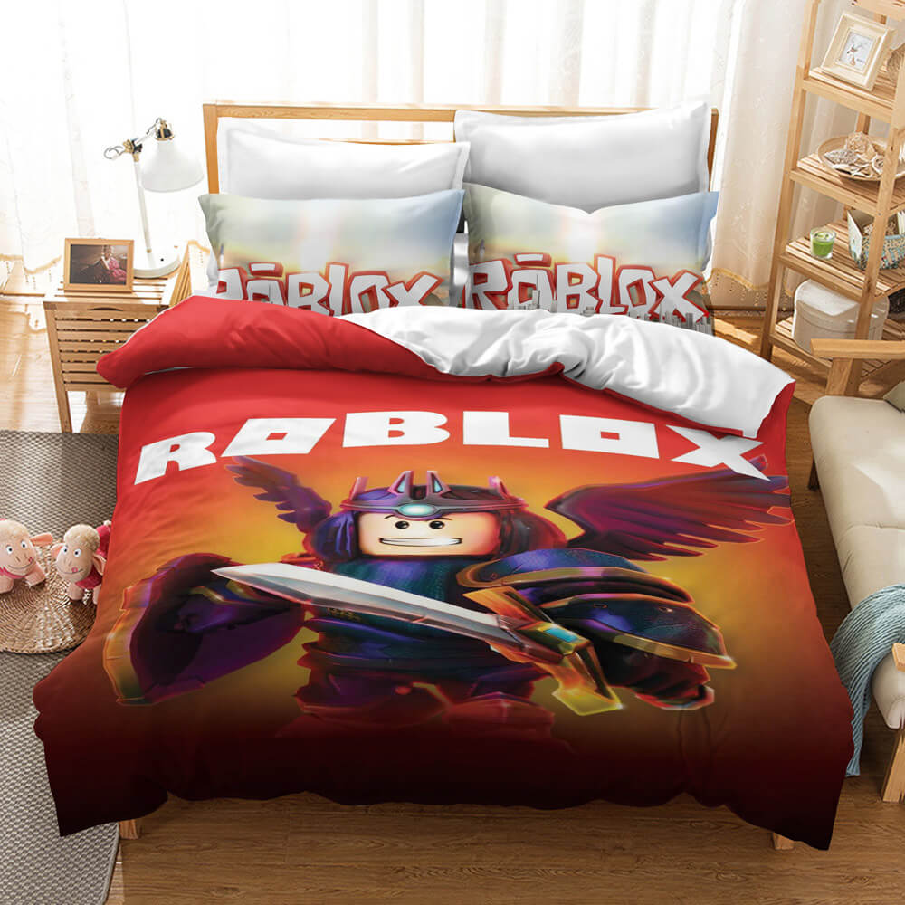 Game Roblox Cosplay Bedding Set Quilt Cover Without Filler (Online Order Only)