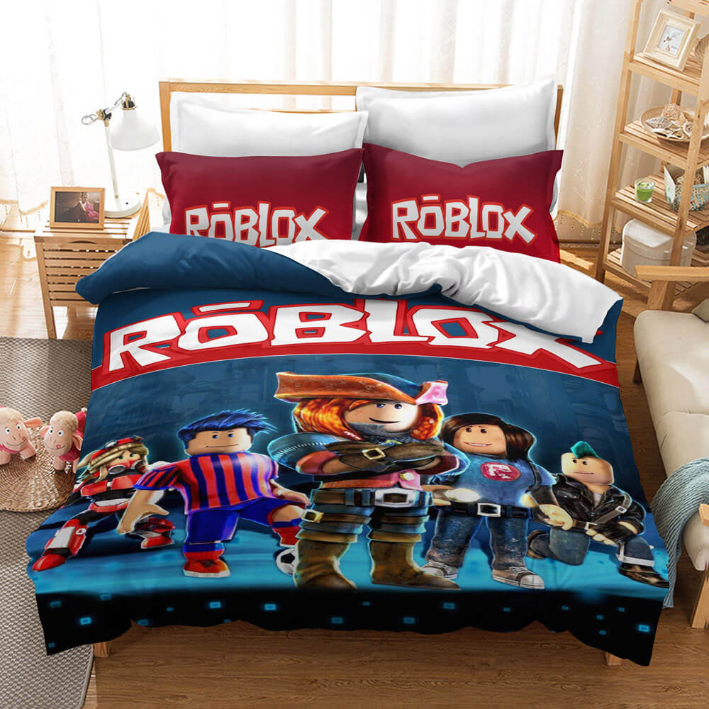 Game Roblox Cosplay Bedding Set Quilt Cover Without Filler (Online Order Only)