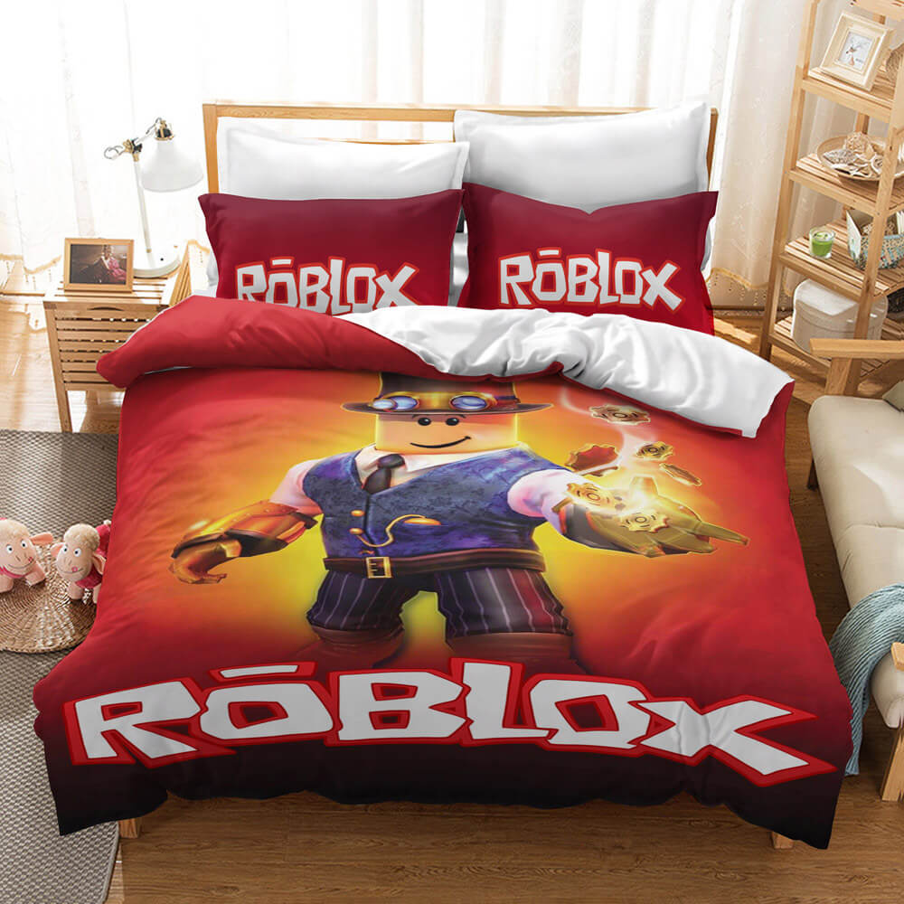 Game Roblox Cosplay Bedding Set Quilt Cover Without Filler (Online Order Only)