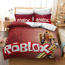 Game Roblox Cosplay Bedding Set Quilt Covers Without Filler (Online Order Only)