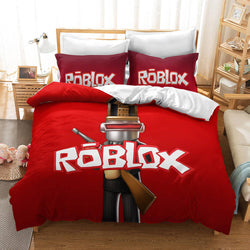 Game Roblox Cosplay Bedding Set Quilt Covers Without Filler (Online Order Only)