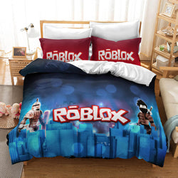 Game Roblox Cosplay Bedding Set Quilt Covers Without Filler (Online Order Only)
