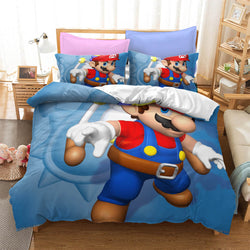 Game Super Mario Bedding Set Quilt Cover Without Filler (Online Order Only)